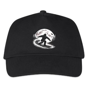 Bigfoot Surfer - Kids’ Baseball Cap - black - Front