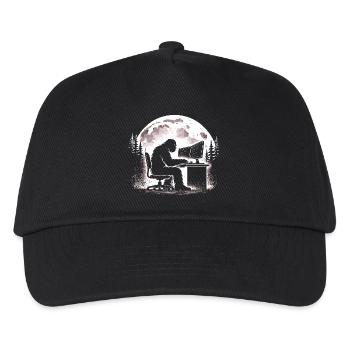 Bigfoot Programmierer - Kinder Basecap - Schwarz - Vorne