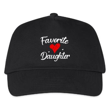 Favorite Daughter - Kids’ Baseball Cap - black - Front