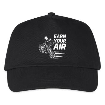 BMX Dirt Jump Gagne ton saut Air Bike - Casquette de baseball Enfant - noir - Devant