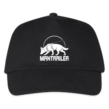 German Shepherd MANTRAILER Search Dogs Dogs - Kids’ Baseball Cap - black - Front