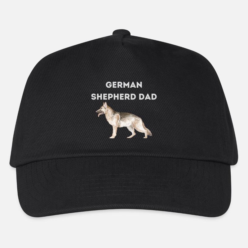 German Shepherd Dad - Kids’ Baseball Cap - black