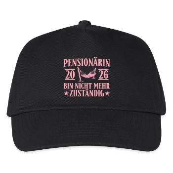 Retraité 2026 - Don non responsable - Casquette de baseball Enfant - noir - Devant