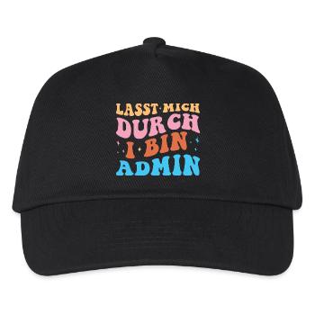 Laissez-moi passer par l’administration rétro technicien administratif - Casquette de baseball Enfant - noir - Devant