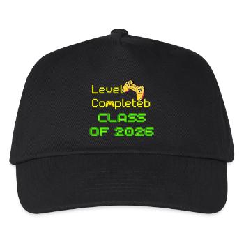 Niveau complété Cadeau de la promotion 2026 Gamer Grad - Casquette de baseball Enfant - noir - Devant