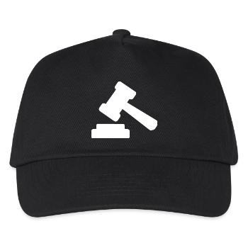 Law Lawyer Libra Lawyer Court Law - Kids’ Baseball Cap - black - Front