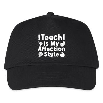 Preschool Teacher Affection Style Daycare Teacher - Kinder Basecap - Schwarz - Vorne