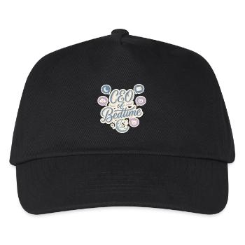 PDG de Bedtime : Sleepy Icons - Casquette de baseball Enfant - noir - Devant