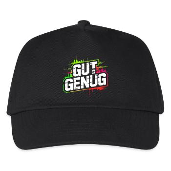 Gut Genug Selbstliebe Ich Bin Gut Genug Selbstwert - Kinder Basecap - Schwarz - Vorne