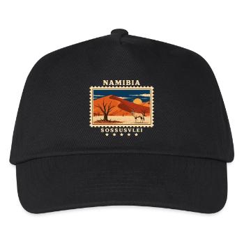 Namibia Sossusvlei Vintage Travel Brand - Kids’ Baseball Cap - black - Front