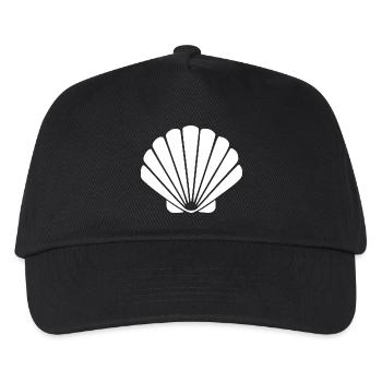 Scallop Shell Vacation Beach Travel Gift - Kids’ Baseball Cap - black - Front