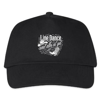 Line Dance Alles Ist Gut - Kinder Basecap - Schwarz - Vorne