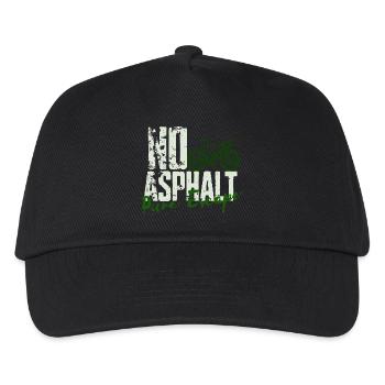 No Asphalt Pure Escape - Kids’ Baseball Cap - black - Front