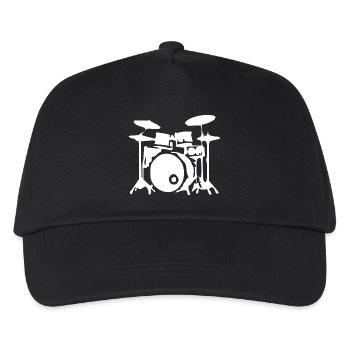 Drum Drummer Gift Drummer - Kids’ Baseball Cap - black - Front