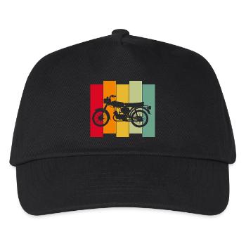 Simson driver Schwalbe Ossi - Kids’ Baseball Cap - black - Front