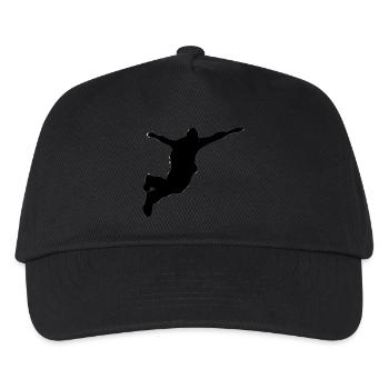base - Kids’ Baseball Cap - black - Front