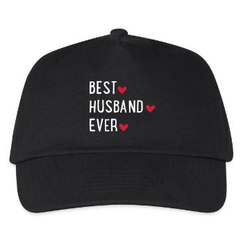 Bester Ehemann - Kinder Basecap - Schwarz - Vorne