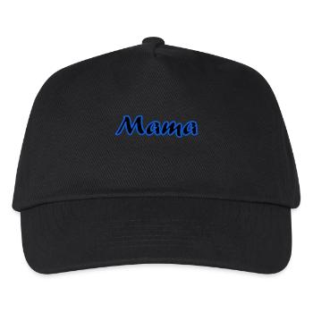 MAMMA. MAMA. MUTTERTAG. ALLES GUTE ZUM GEBURTSTAG DER MUTTER - Kinder Basecap - Schwarz - Vorne