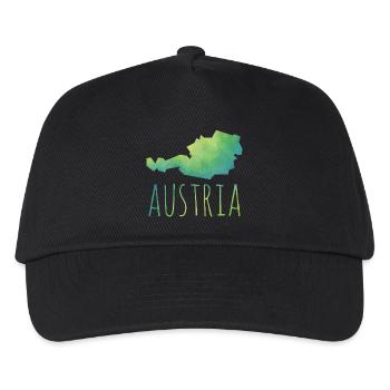 austria - Kids’ Baseball Cap - black - Front