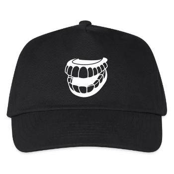 Artificial Teeth - Kids’ Baseball Cap - black - Front