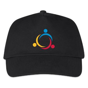 6061912 120363571 diversity2 - Kinder Basecap - Schwarz - Vorne