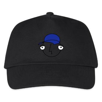 Boiteuse-o - Casquette de baseball Enfant - noir - Devant