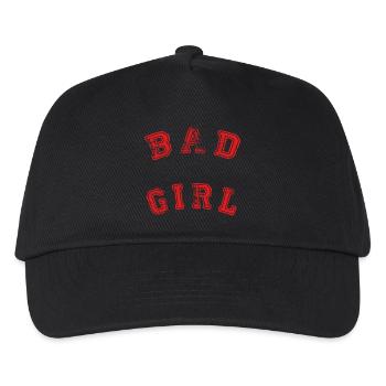 bad girl - Kids’ Baseball Cap - black - Front