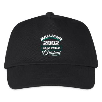 Baujahr 2002 Alle Teile original - Kinder Basecap - Schwarz - Vorne