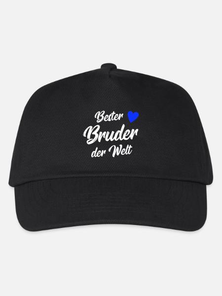bester bruder - Kinder Basecap - Schwarz