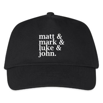 Cadeau de Matt, Mark, Luke et John Christian - Casquette de baseball Enfant - noir - Devant