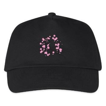 Beautiful flowers! - Kids’ Baseball Cap - black - Front