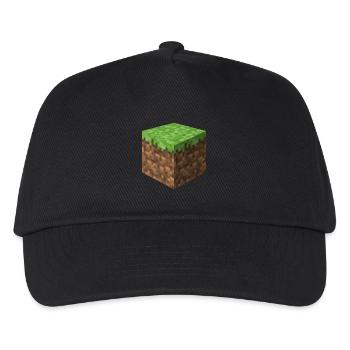 Bloc 3D - Casquette de baseball Enfant - noir - Devant