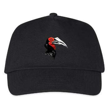 Southern Ground Hornbill - Kids’ Baseball Cap - black - Front