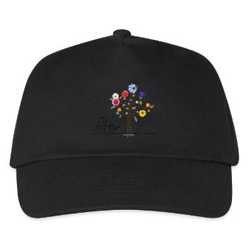 fleißiger Gärtner - Kinder Basecap - Schwarz - Vorne