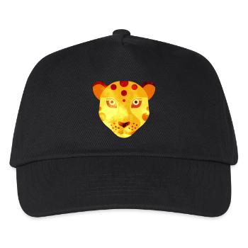 leopard - Kids’ Baseball Cap - black - Front