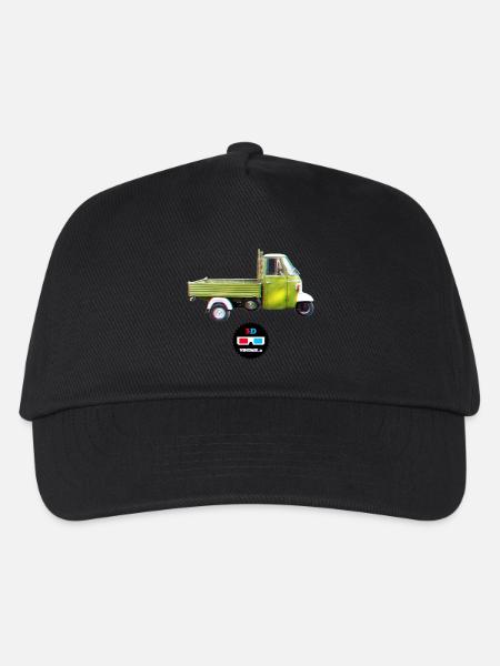 Vintage - Ape 3D - Kinder Basecap - Schwarz