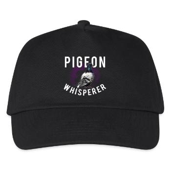 Pigeon Whisperer pigeon pigeon - Kids’ Baseball Cap - black - Front