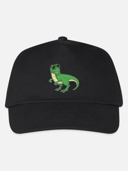 Cool Tyrannosaurus Rex - Dinosaurier T-Rex - Kinder Basecap - Schwarz
