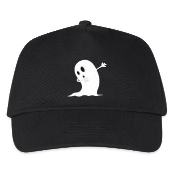 Dab Dance Gespenst I Halloween I Dabbing - Kinder Basecap - Schwarz - Vorne