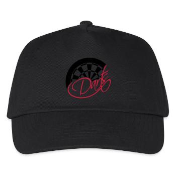 Darts Board Logo Design - Casquette de baseball Enfant - noir - Devant