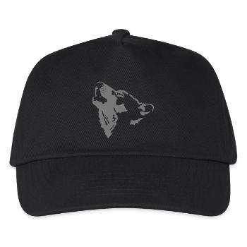Wolf - Kids’ Baseball Cap - black - Front