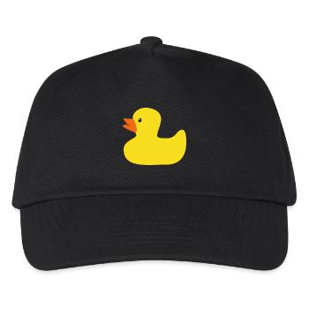 Rubber Duck - Kids’ Baseball Cap - black - Front