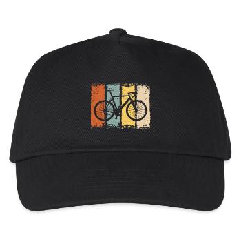 Bicycle - Kids’ Baseball Cap - black - Front