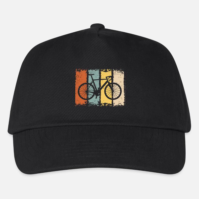 Fahrrad - Kinder Basecap - Schwarz