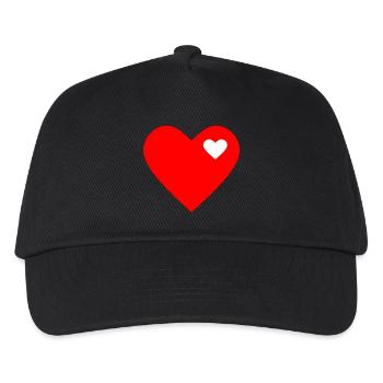 Saint-Valentin, Saint-Valentin, Saint-Valentin - Casquette de baseball Enfant - noir - Devant