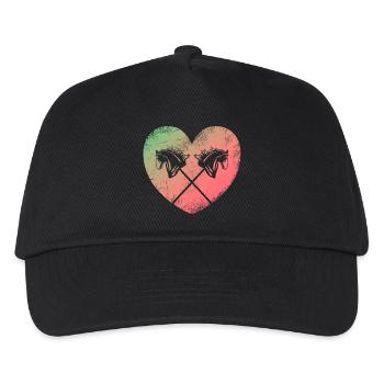 Hobby Horse - Kids’ Baseball Cap - black - Front
