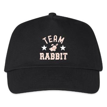 Rabbit Rabbit - Kids’ Baseball Cap - black - Front