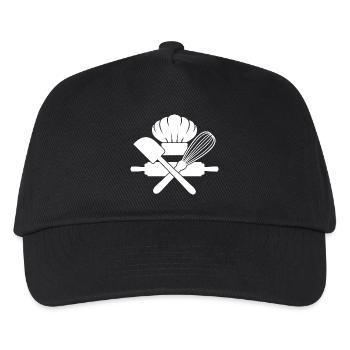 Baking & Pastry Lovers, Baking Tools & Utensils - Kids’ Baseball Cap - black - Front
