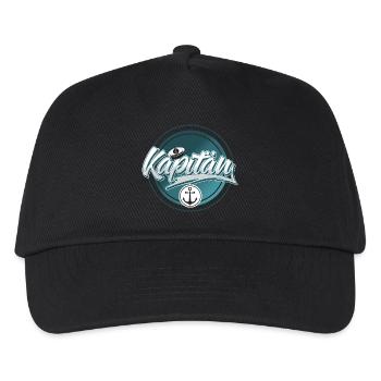 Kapitän - Kinder Basecap - Schwarz - Vorne