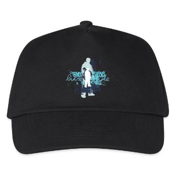 BMX-Champion - Kinder Basecap - Schwarz - Vorne